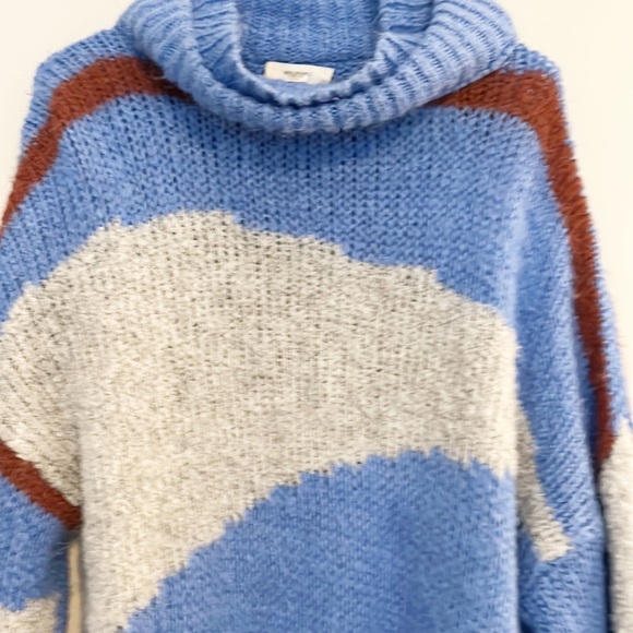 Sita Murt Runway Abstract Alpaca Color Sweater Chunky women size 12 - Picture 4 of 5